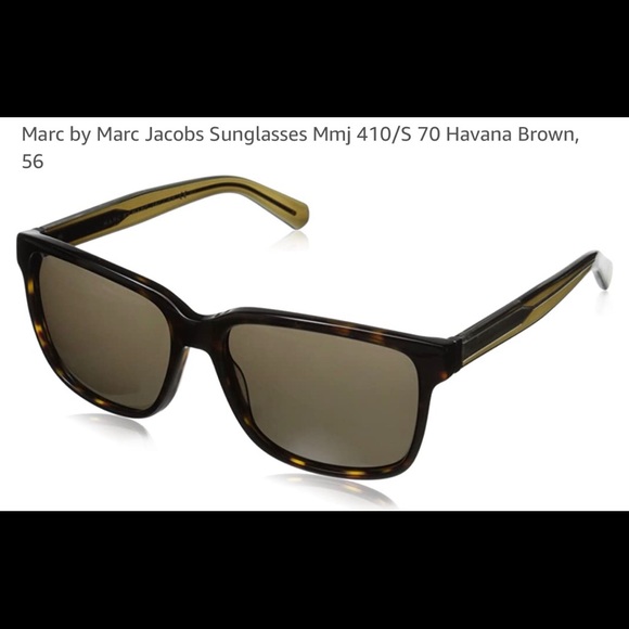 Marc by Marc Jacobs Sunglasses Havana Brown - Picture 1 of 7
